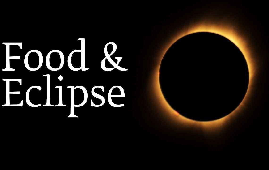 Eating Food During Eclipse