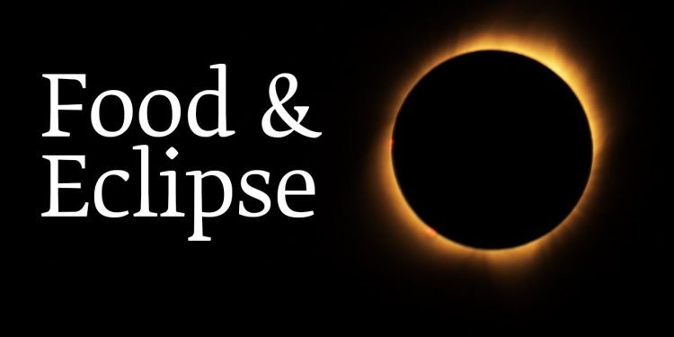 Eating Food During Eclipse