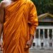 Monks Wear Saffron Colour Dress