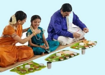 Sitting on the Floor and Eating