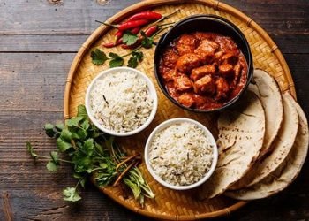 sprinkling water before food