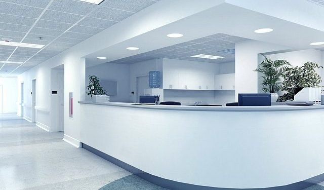 vastu for hospital reception
