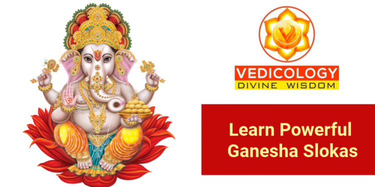 Learn Powerful Ganesha Slokas online with Vedicology