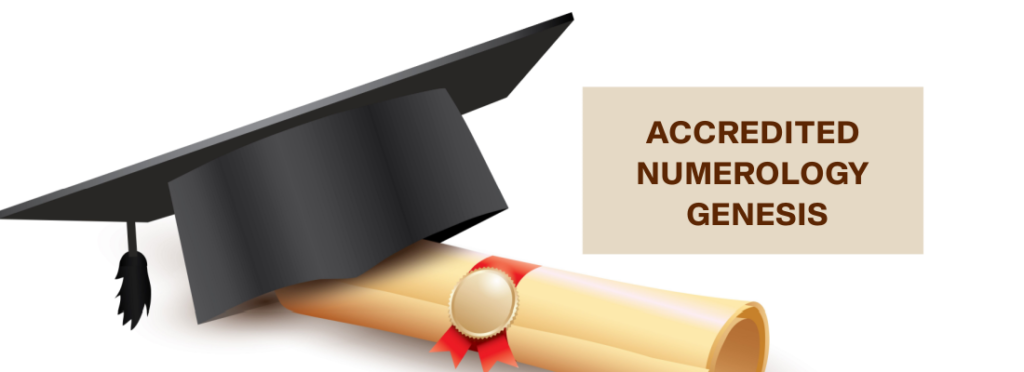 Accredited Numerology Genesis ONLINE NUMEROLOGY CERTIFICATION PROGRAM